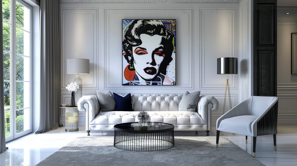 Décoration élégante: trouvez votre tableau pop art idéal