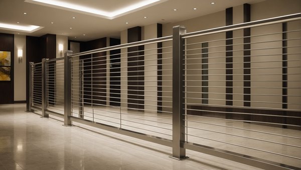 Stainless steel garde corps intérieur : sécurité et design mêlés